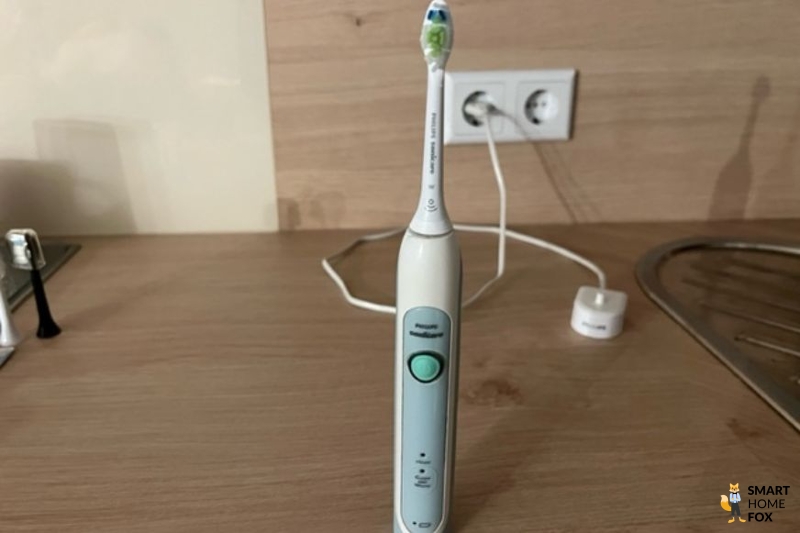 A sonic toothbrush is shown.
